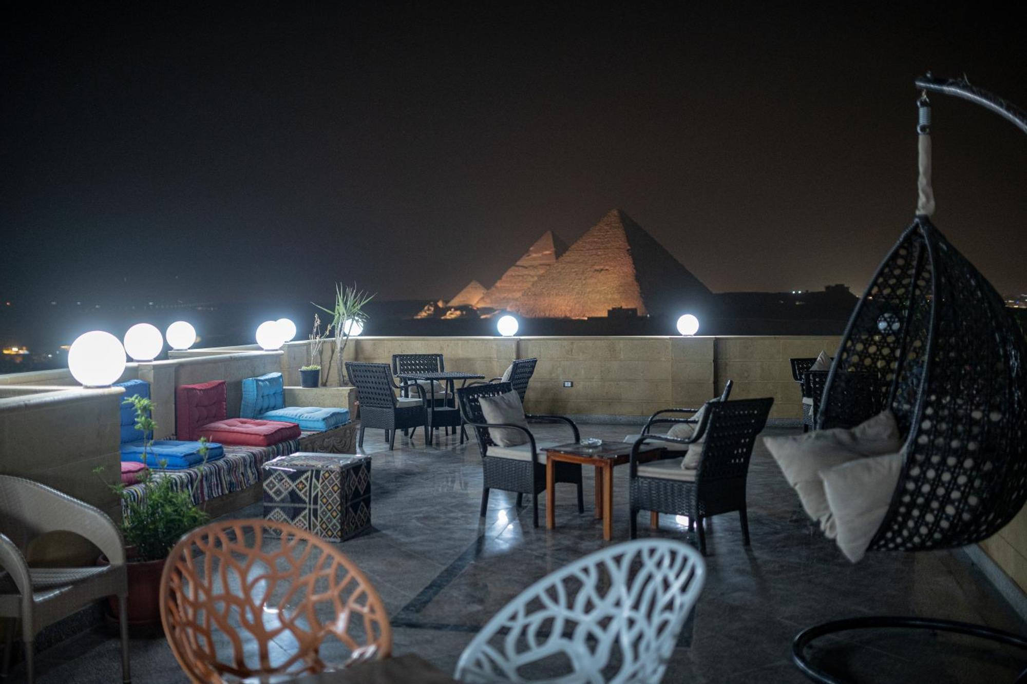 การ์ดีเนีย พีระมิดส์ วิว อินน์ Nazlet el-Sisi ภายนอก รูปภาพ